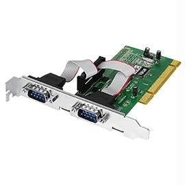 SIIG IO Card JJ-P20511-S3 2 x Ports 9pins Serial 550-Value PCI