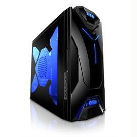 NZXT Case 921RB-001-BL GUARDIAN 921 RB ATX Mid Tower No Power Supply 3-2-(4) Bay USB eSATA Black Steel Blue LED