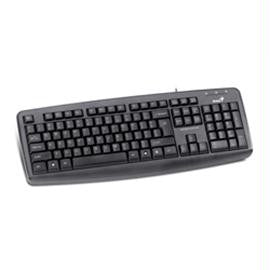 Genius Keyboard 31300710100 KB-110X Black PS2 Language English