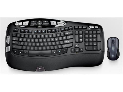 Logitech Keyboard and Mouse 920-002555 Wireless Wave Combo MK550 2.4GHz