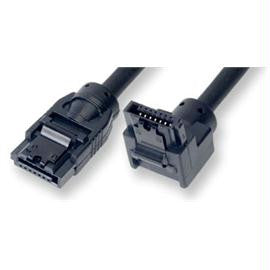 Link Depot Cable LD-SATA3L-0.5M 0.5Meter SATA 6Gb-s Left Angle Black