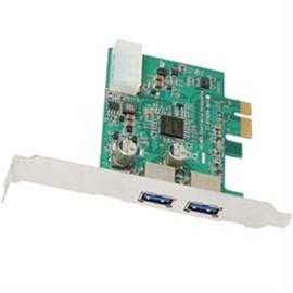 AcomData IO Card ADPU3-PCIX SuperSpeed USB3 2Port PCI Express Card