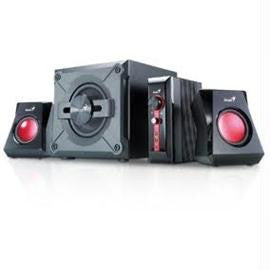 Genius Speaker 31730980101 SW-G2.1 1250 38W 3.5mm 90dB PC-TV-DVD-Game