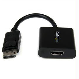 StarTech Accessory DP2HDS DisplayPort to HDMI Video and Audio Adapter Converter Black
