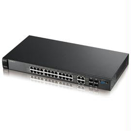 ZyXEL Network ES3500-24 24Port Managed Layer 2 Fast Ethernet GbE Switch