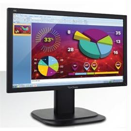 ViewSonic LCD VG2039M-LED 20inch Wide 5ms 20000000:1 1600x900 DisplayPort-DVI-VGA Speakers