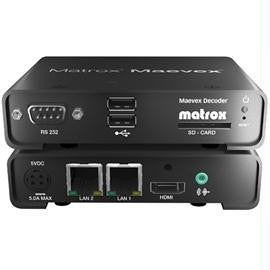 Matrox Accessory MVX-D5150F Maevex Video Decoder RJ45 100-1000Mbps HDMI USB