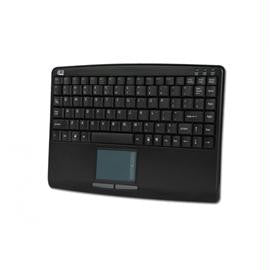Adesso Keyboard AKB-410UB USB Mini SlimTouch Touchpad Black