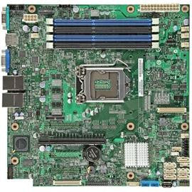 Intel Barebone System R1304RPMSHOR 1U 450W Board S1200V3RPM with 4x3.5inch Hot Swap HDD Fixed Fan