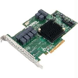 Adaptec IO Card 2274900-R 24Port SAS-SATA 6Gb-s PCI Express 1024M RAID Half Length Full Height Single