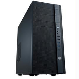 CoolerMaster Case NSE-400-KKN2 N400 ATX mid Tower No Power Supply 2-1-(7) Bay USB 3.0 Black Interior