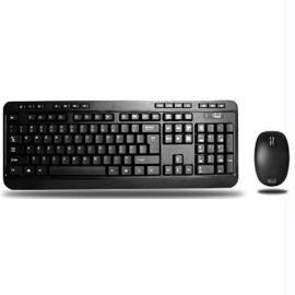 Adesso WKB-1300UB 2.4GHz Wireless Desktop Keyboard and Mouse Combo