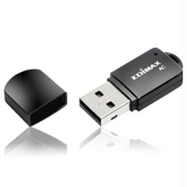 Edimax Network EW-7811UTC AC600 Wireless Dual-Band 802.11a-b-g-n Mini USB Adapter