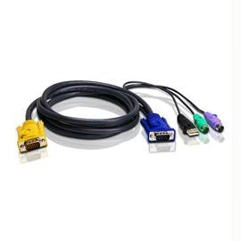 ATEN Cable 2L5302UP 6feet USB-PS2 Combo Cable for CS82-4U and CL5808-16N