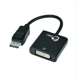 SIIG Accessory CB-DP0P11-S1 DisplayPort to DVI Adapter Converter Brown Box