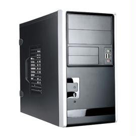 In-Win Case IW-EM013.CH350TS3 microATX Mini Tower Black 350W 2-2-(2)Bays USB Audio Fan