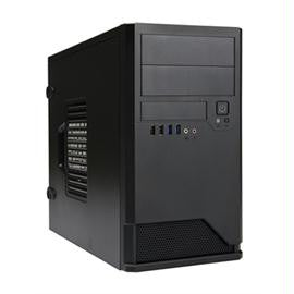 In-Win Case IW-EM048.CH350TB3 microATX Mini Tower Black 350W 2-1-(3)Bays USB HD Audio