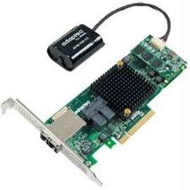 Adaptec Controller Card 2277100-R Series 8Q 8885Q 12Gb-s PCI-Express SAS-SATA Low Profile-MD2 RAID Adapter
