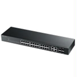 Zyxel Network GS1920-24 24Port GbE L2 Web Managed Switch + 4 GbE Combo GbE-SFP