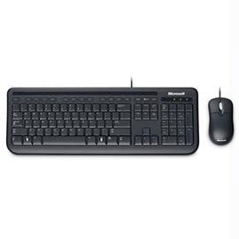 Microsoft Keyboard-Mouse 5MH-00023 Desktop 400 Combo 1Pack Wired OEM Black