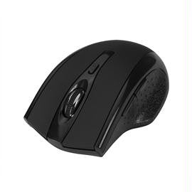 SIIG Mouse JK-WR0A12-S1 2.4GHz 6-Button Ergonomic Wireless Optical Mouse Black