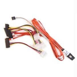 Adaptec Cable 2275300-R Mini Serial SCSI x4 SFF-8087 to 4x1 Serial SCSI Fan-Out Cable