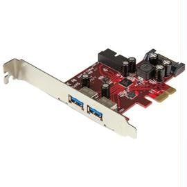 StarTech I-O Card PEXUSB3S2EI 4 Port PCI Express USB3.0 Card 2xExternal 2xInternal SATA Power