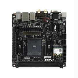 MSI Motherboard A88XI AC V2 AMD FM2+ A88X DDR3 16GB PCI-Express SATA USB Mini-ITX