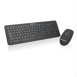 IOGEAR Keyboard + Mice GKM558R 2.4GHz Wireless Keyboard and Touch Mouse Combo