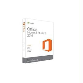 Microsoft Office Home and Student 2016 32-64 English NA-PR Only Medialess Brown Box