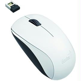 Genius Mouse 31030109108 Wireless NX-7000 USB Pico Receiver 2.4GHz 1200dpi BlueEye Elegant White