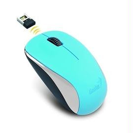 Genius Mouse 31030109109 Wireless NX-7000 USB Pico Receiver 2.4GHz 1200dpi BlueEye Ocean Blue