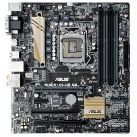 Asus Motherboard B150M-PLUS D3 B150 Core i7-i5-i3 LGA1151 DDR3 PCI Express 3.0 SATA micro-ATX