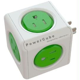 Power Cube Accessory 4100-USORPC 5-Outlet Original Power Bar Green