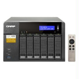 QNAP NAS TS-653A-4G-US 6-Bay Celeron N3150 QC 4GB DDR3L SATA 4xHDMI