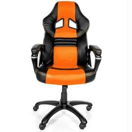 Arozzi Furniture MONZA-OR Gaming Chair Ergonomic Design Monza Orange
