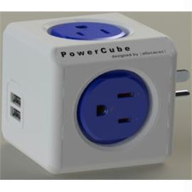 Power Cube Accessory 4220BL-USORPC 4-Outlet Original USB Power Bar