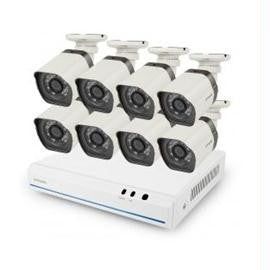 Zmodo Surveillance ZM-SS78D9D8-S-2TB 8 Channel 720p NVR system with 8HD IP Cameras and 2TB HDD