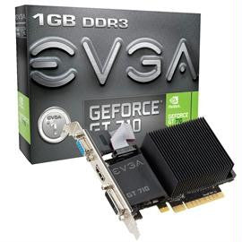 eVGA VCX 01G-P3-2710-KR GeForce GT 710 1GB DDR3 PCI Express Dual-Port Passive DVI-I-HDMI-VGA