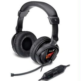 Genius Headset 31710020101 HS-G500V Vibration Gaming 3.5mm Jack and USB Vibration