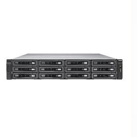 QNAP Network Attached Storage TS-EC1280U-E3-4GE-R2-US 12Bay Xeon E3 Quad-core 4GB DDR3 SATA