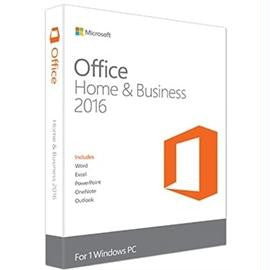 Microsoft Software T5D-02776 Office 2016 Home-Business English P2 32-64-Bit Medialess