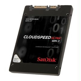 Sandisk SSD SDLF1DAM-400G-1HA2 400GB SATA 6Gb-s 2.5inch CloudSpeed Ultra GenII Brown Box