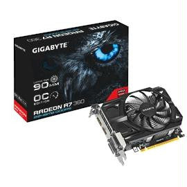 Gigabyte Video Card GV-R736OC-2GD REV 2.0 R7 360 OC 2GB GDDR5 128Bit PCI Express DVI-I-DVI-D-HDMI-DisplayPort