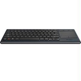 Logitech Keyboard 920-007182 Wireless K830 HTPC Keyboard for PC-to-TV Control with Touchpad