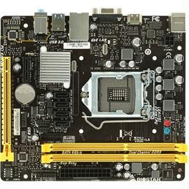 Biostar Motherboard H110MHV3 Core i7-i5-i3 H110 LGA1151 16GB DDR3 SATA PCI Express USB Micro-ATX