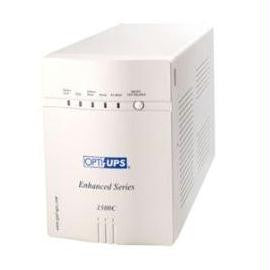 Opti-UPS ES1500C 1400VA 980W 1050JOULES 8 Outlets Automatic Voltage Regulator AVR RJ11 RJ45 Software Cable