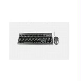 Keytronic Keyboard-Mouse KT800P2M10PK USB PS-2 L-Enter Key w-Optical Mouse Black 10 Pack