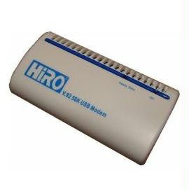 Hiro V.92 56K External USB Data Fax Voice Modem Support Windows XP 64-bit