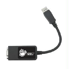 SIIG Accessory CB-DP0082-S1 DisplayPort to VGA Adapter RoHS  box